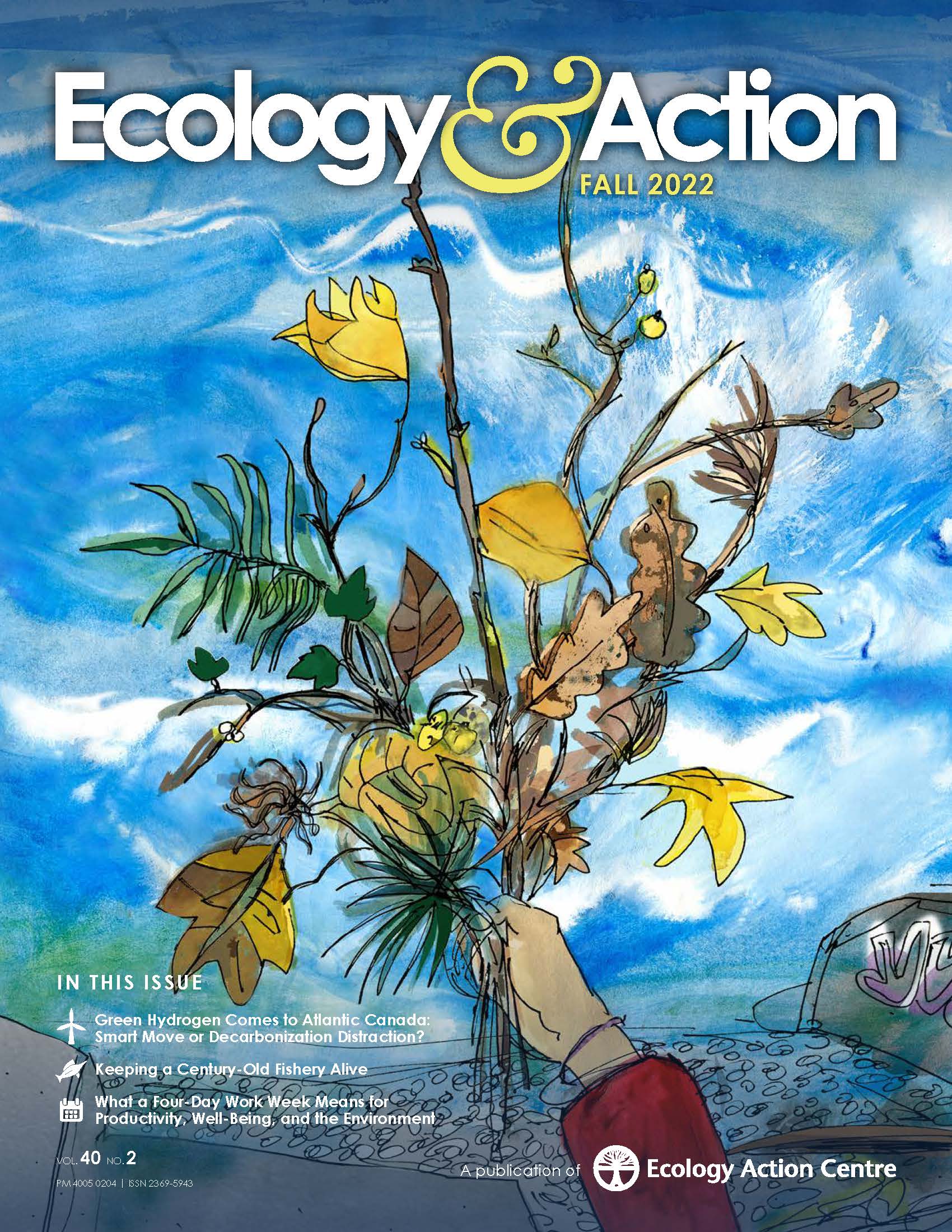 the cover of the Ecology & Action fall 2022 magazine