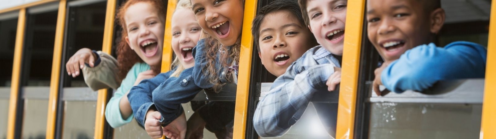 Children on a schoolbus 