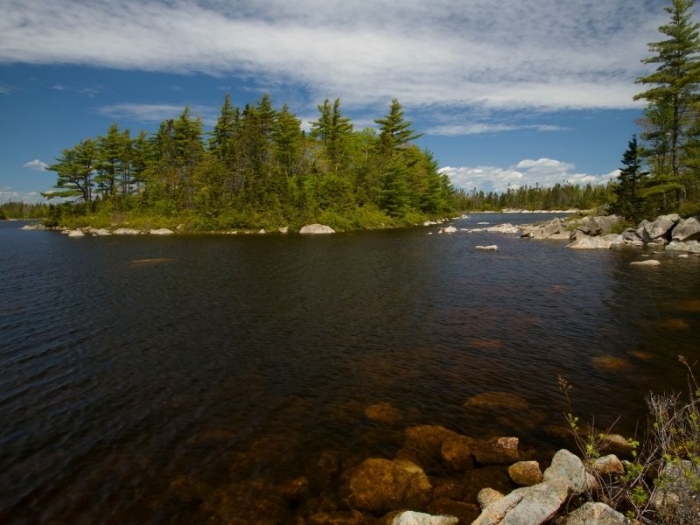 image of Susie's Lake in the Blue Mountain Birch Cove Lakes Wilderness Area